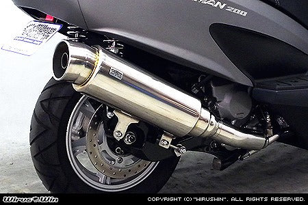 ウイルズウィン WirusWin ステップマフラー バーグマン200 2BK-CH41A カタログ品番：P088-6060 メーカー品番：1572-08-01