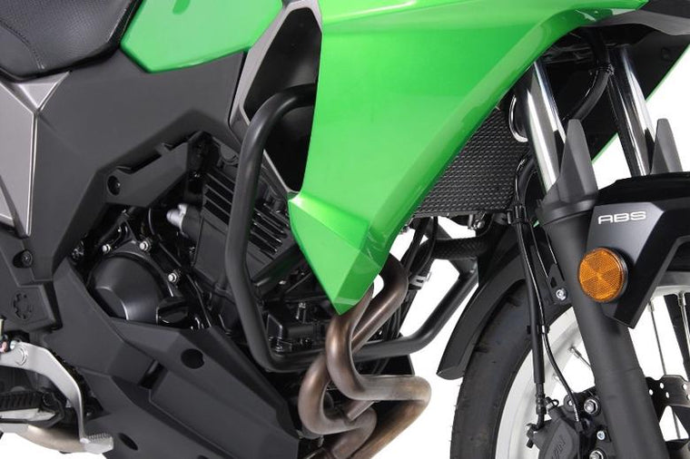 HEPCO&BECKER ヘプコアンドベッカー ヘプコ＆ベッカ エンジンガード ブラック Versys-X250 17 カタログ品番：5012526-0001 メーカー品番：5012526 00 01