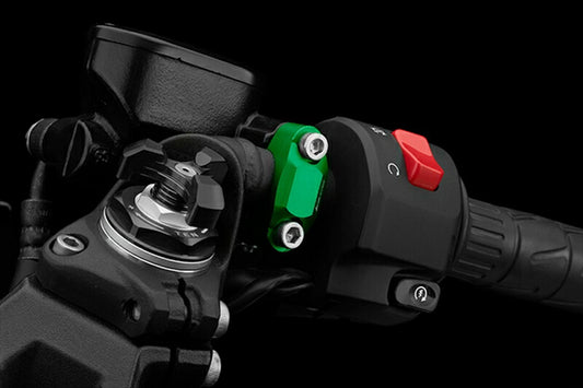 バイカーズ｜BIKERS マスターシリンダークランプ 1ケ グリーン ADV150 20-21 CT125 20-21 CBR250RR 17-21 PCX 10-21｜C0065-GRN