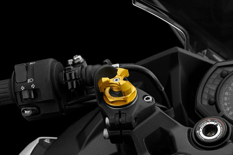 バイカーズ｜BIKERS FRフォークアジャスター L.GLD Ninja250／400 18-21 Rebel250／500 17-21 CBR400R 13-21｜H0311-LGD