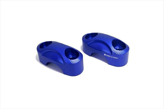 バイカーズ｜BIKERS ハンドルバークランプ22.2mm ブルー GROM 13-21 CT125 20-21 PCX 12-21 PCX160 21｜H0411-BLU