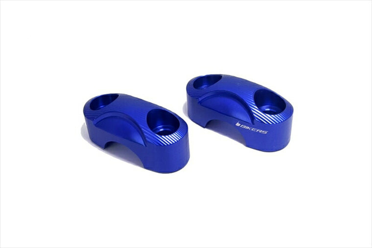バイカーズ｜BIKERS ハンドルバークランプ22.2mm ブルー GROM 13-21 CT125 20-21 PCX 12-21 PCX160 21｜H0411-BLU