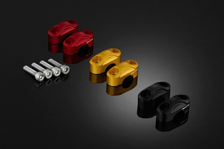 バイカーズ｜BIKERS ハンドルバークランプ22.2mm グレー GROM 13-21 CT125 20-21 PCX 12-21 PCX160 21｜H0411-GRY