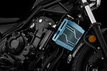 バイカーズ BIKERS ステンレスラジエターガード チタンコート Rebel500 17-20 カタログ品番：BK-H0443-BLU メーカー品番：H0443-BLU