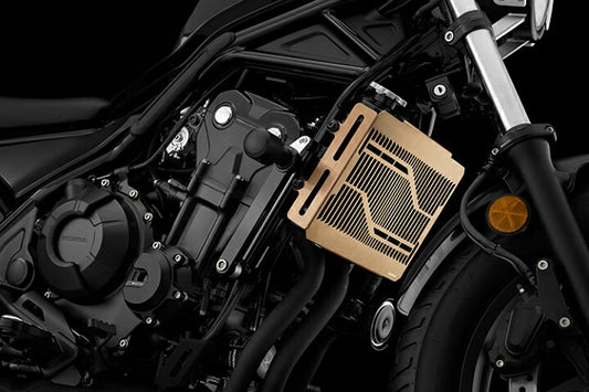 バイカーズ BIKERS ステンレスラジエターガード チタンコート Rebel500 17-20 カタログ品番：BK-H0443-RGD メーカー品番：H0443-RGD