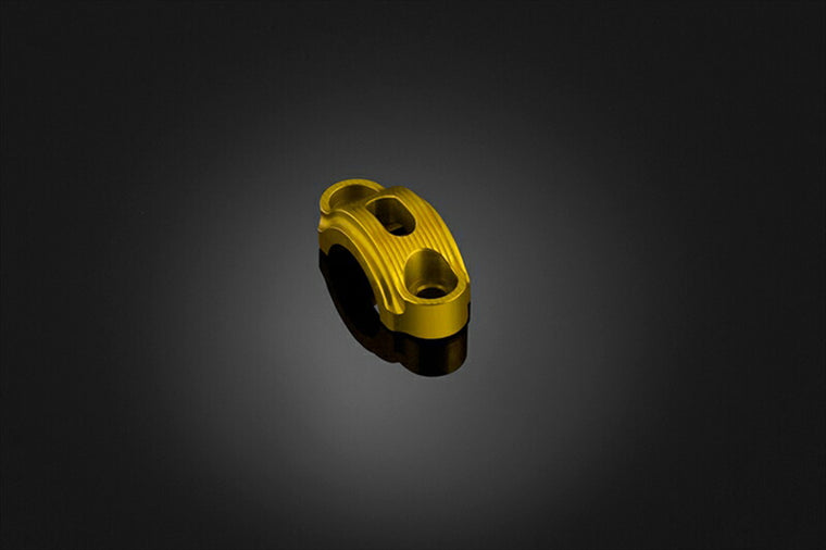 バイカーズ｜BIKERS マスターシリンダークランプ 1ケ L.GLD CT125- 20-21 MT-07 14-21 YZF-R25 19-21 CBR250RR 17-21｜Y0302-LGD