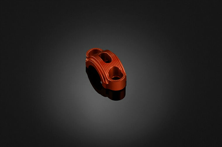 バイカーズ｜BIKERS マスターシリンダークランプ 1ケ オレンジ CT125- 20-21 MT-07 14-21 YZF-R25 19-21 CBR250RR 17-21｜Y0302-ORG