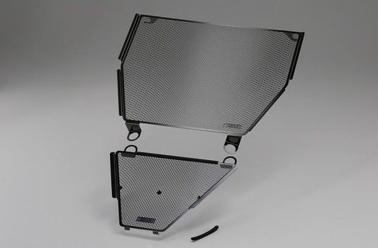 アエラ AELLA ラジエター＆オイルクーラープロテクターセット ブラック ドゥカティ PanigaleV4 S カタログ品番：P089-2069 メーカー品番：AE-56135-BK