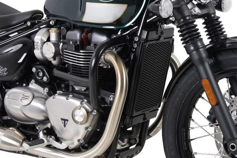 HEPCO&BECKER ヘプコアンドベッカー ヘプコ＆ベッカ エンジンガード ブラック Bonneville Bobber 17-20 カタログ品番：5017558-0001 メーカー品番：5017558 00 01