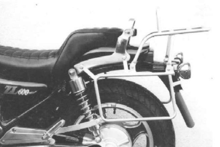 ヘプコアンドベッカー ヘプコ＆ベッカ トップ＆サイドケースキャリア クローム ZL600 -94 カタログ品番：650240-0002 メーカー品番：650240 00 02