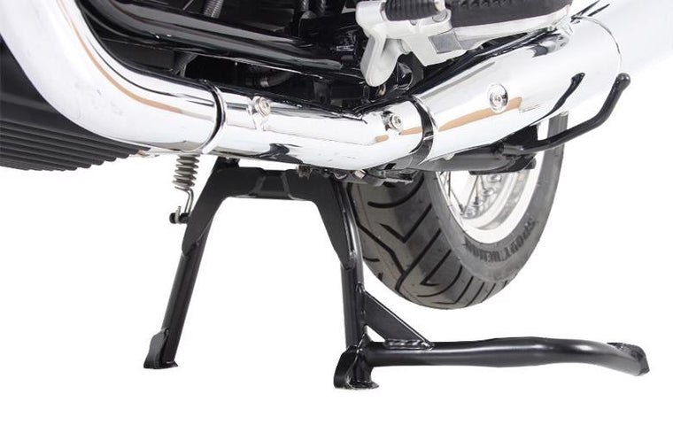 HEPCO&BECKER ヘプコアンドベッカー ヘプコ＆ベッカ センタースタンド ブラック V7 III Carbon Milano Rough 18-20 カタログ品番：505553-0001 メーカー品番：505553 00 01