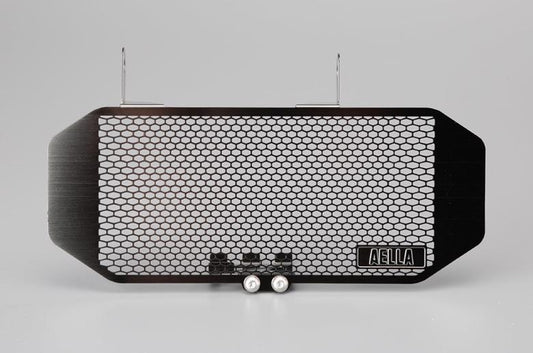 アエラ AELLA オイルクーラープロテクター ブラック ドゥカティ ハイパーモタード939 カタログ品番：P090-5828 メーカー品番：AE-57023BK