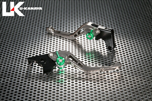 ユーカナヤ U-KANAYA レバーセット GPタイプ ショート TI SV モンキー125 18- カタログ品番：P091-2525 メーカー品番：HO078-042-0606