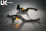 ユーカナヤ U-KANAYA レバーセット Rタイプ BK GD モンキー125 18- カタログ品番：P091-2548 メーカー品番：HO078-042-0701