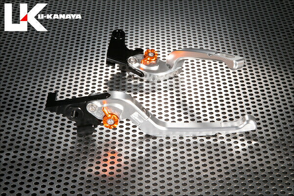 ユーカナヤ U-KANAYA レバーセット Rタイプ SV BK モンキー125 18- カタログ品番：P091-2563 メーカー品番：HO078-042-0703