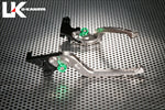 ユーカナヤ U-KANAYA レバーセット Rタイプ TI GD モンキー125 18- カタログ品番：P091-2588 メーカー品番：HO078-042-0706