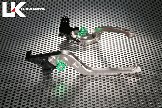 ユーカナヤ U-KANAYA レバーセット Rタイプ TI BL モンキー125 18- カタログ品番：P091-2590 メーカー品番：HO078-042-0706