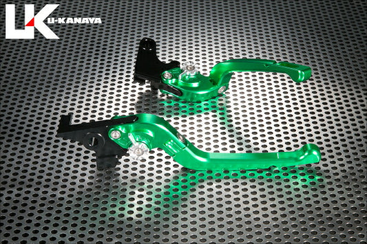 ユーカナヤ U-KANAYA レバーセット Rタイプ GN TI モンキー125 18- カタログ品番：P091-2600 メーカー品番：HO078-042-0707