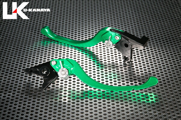 ユーカナヤ U-KANAYA レバーセット ツーリング GN BK モンキー125 18- カタログ品番：P091-2651 メーカー品番：HO078-042-0807