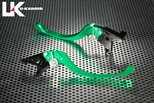ユーカナヤ U-KANAYA レバーセット ツーリング GN BL モンキー125 18- カタログ品番：P091-2654 メーカー品番：HO078-042-0807