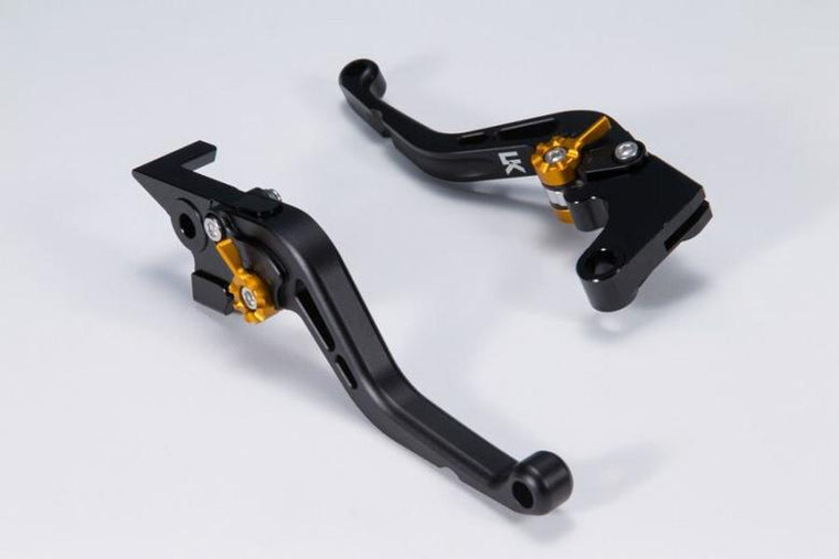 ユーカナヤ U-KANAYA レバーセット STD ショート BK GN (ツヤケシ) モンキー125 18- カタログ品番：P091-2713 メーカー品番：HO078-042-0211