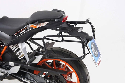 ヘプコアンドベッカー ヘプコ＆ベッカ サイドキャリア ブラック Duke 125 200 11-16 カタログ品番：6507504-0001 メーカー品番：6507504 00 01