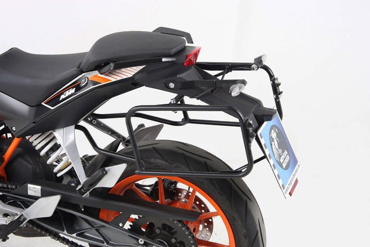ヘプコアンドベッカー ヘプコ＆ベッカ サイドキャリア ブラック Duke 125 200 11-16 カタログ品番：6507504-0001 メーカー品番：6507504 00 01