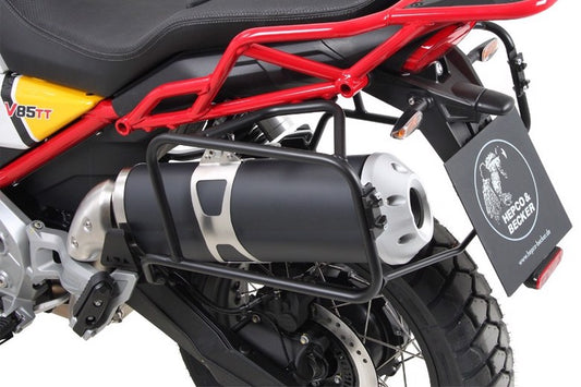 ヘプコアンドベッカー ヘプコ＆ベッカ サイドキャリア ブラック V85 TT 19-20 カタログ品番：653554-0001 メーカー品番：653554 00 01