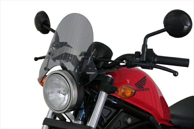 エムアールエー｜MRA スクリーン スポーツショート スモーク Rebel500／250 17-19｜4025066165964