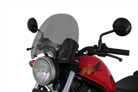 エムアールエー｜MRA スクリーン ツーリング スモーク Rebel500／250 17-19｜4025066165933