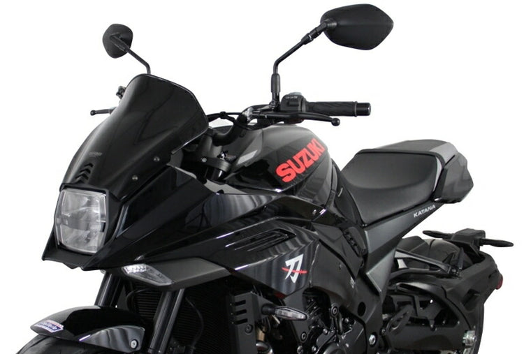 MRA エムアールエー スクリーンスポイラー ブラック KATANA 19 カタログ品番：MS464K メーカー品番：4025066166718