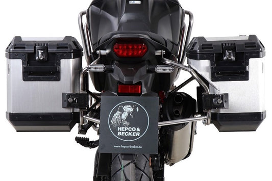 ヘプコアンドベッカー ヘプコ＆ベッカ サイドキャリア カットアウトセット シルバー エクスプローラー付 CRF1100L AfricaTwin 20 カタログ品番：6519521-0022-0040 メーカー品番：6519521 00 22-00-40