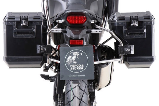 ヘプコアンドベッカー ヘプコ＆ベッカ サイドキャリア カットアウトセット ブラック エクスプローラー付 CRF1100L AfticaTwin 20 カタログ品番：6519521-0022-0140 メーカー品番：6519521 00 22-01-40