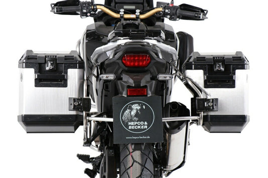 ヘプコアンドベッカー ヘプコ＆ベッカ サイドキャリア カットアウトセット シルバー エクスプローラー付 CRF1100L Africa Twin Adventure Sports 20 カタログ品番：6519522-0022-0040 メーカー品番：6519522 00 22-00-40