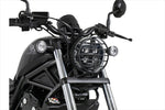 ヘプコアンドベッカー｜ヘプコ＆ベッカ ヘッドライトグリル ブラック Rebel250／500 20-21｜701998 00 01