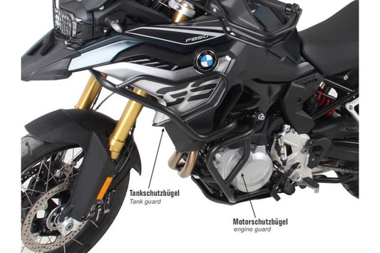 HEPCO&BECKER ヘプコアンドベッカー ヘプコ＆ベッカ エンジンガード ブラック F750 850GS 19-20 カタログ品番：5016512-0001 メーカー品番：5016512 00 01