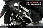 ウイルズウィン WirusWin ロイヤルマフラー ユーロ ブラック.C トリシティ125 2BJ-SEC1J カタログ品番：P091-7367 メーカー品番：2002-59-24