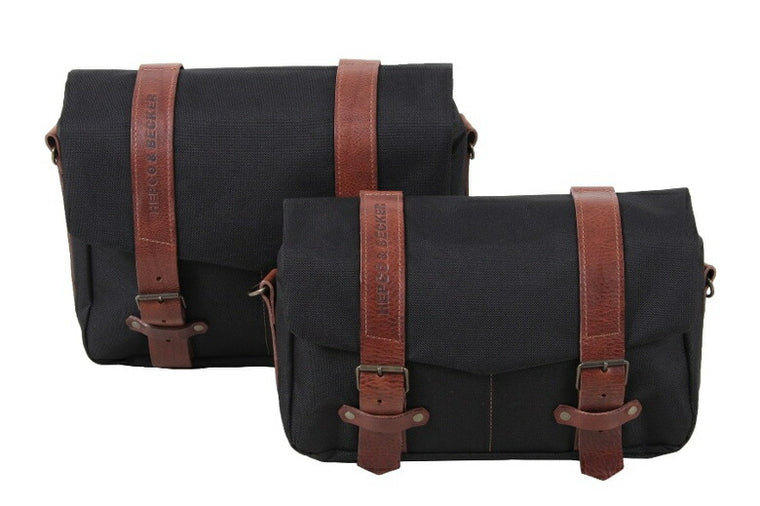 ヘプコアンドベッカー ヘプコ＆ベッカ サイドバッグ Legacy M＆L 9＆13L ブラック C-Bow用 カタログ品番：6451976-0001ML メーカー品番：6451976 00 01 ML