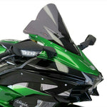 POWERBRONZE パワーブロンズ エアフロースクリーン ダークスモーク NinjaH2SX 18(エクストラ・ハイ) カタログ品番：P092-6707 メーカー品番：400-K143-002