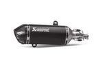 AKRAPOVIC アクラポビッチ スリップオン ステンブラック EC ECE VESPA GTS 125 150i.e Super カタログ品番：S-VE125SO1-HZBL メーカー品番：S-VE125SO1-HZBL