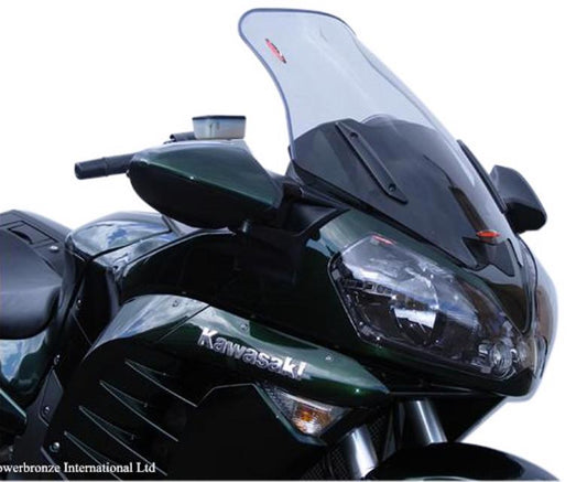 POWERBRONZE パワーブロンズ フリップスクリーン ライトスモーク 1400GTR 08-14(570mm) カタログ品番：P093-1636 メーカー品番：420-K138-001