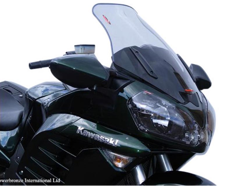 POWERBRONZE パワーブロンズ フリップスクリーン ライトスモーク 1400GTR 08-14(570mm) カタログ品番：P093-1636 メーカー品番：420-K138-001