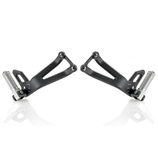 リゾマ リゾマ Passenger peg mount kit (B)ブラック MT-07 MT-09 MT-10 XSR700 XSR900 カタログ品番：P093-4316 メーカー品番：PE680B