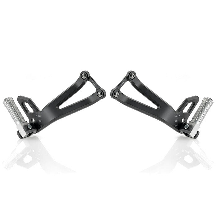 リゾマ リゾマ Passenger peg mount kit (B)ブラック MT-07 MT-09 MT-10 XSR700 XSR900 カタログ品番：P093-4316 メーカー品番：PE680B