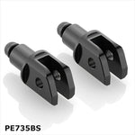 リゾマ｜リゾマ Step peg adapters Rider （B）ブラック｜PE750B