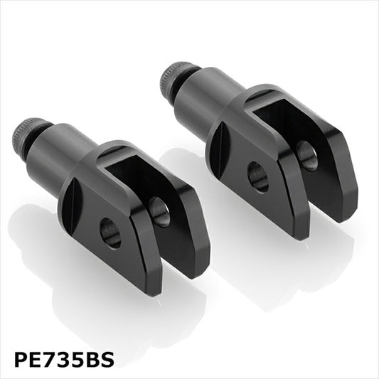 リゾマ｜リゾマ Step peg adapters Rider （B）ブラック｜PE750B