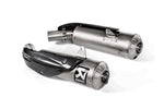 AKRAPOVIC アクラポビッチ スリップオン チタン EC ECE対応 DUCATI Scrambler 1100 18-20 カタログ品番：S-D11SO4-HBFGT メーカー品番：S-D11SO4-HBFGT