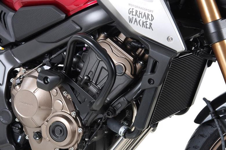 HEPCO&BECKER ヘプコアンドベッカー ヘプコ＆ベッカ エンジンガード ブラック CB650R 19 カタログ品番：5019518-0001 メーカー品番：5019518 00 01