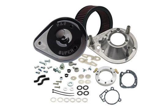 エスアンドエスサイクル S＆S ティアドロップエアクリーナーキット BLK TWIN CAM(電子スロットル) 08-17 カタログ品番：170-0312B メーカー品番：170-0312B