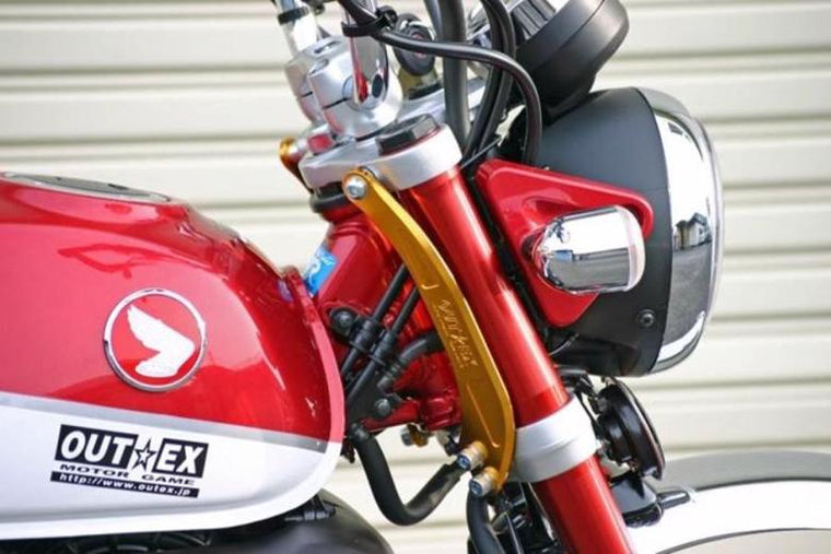 OUTEX アウテックス ステアリングステムスタビライザー Lゴールド モンキー125 カタログ品番：P095-5319 メーカー品番：SS19-LG